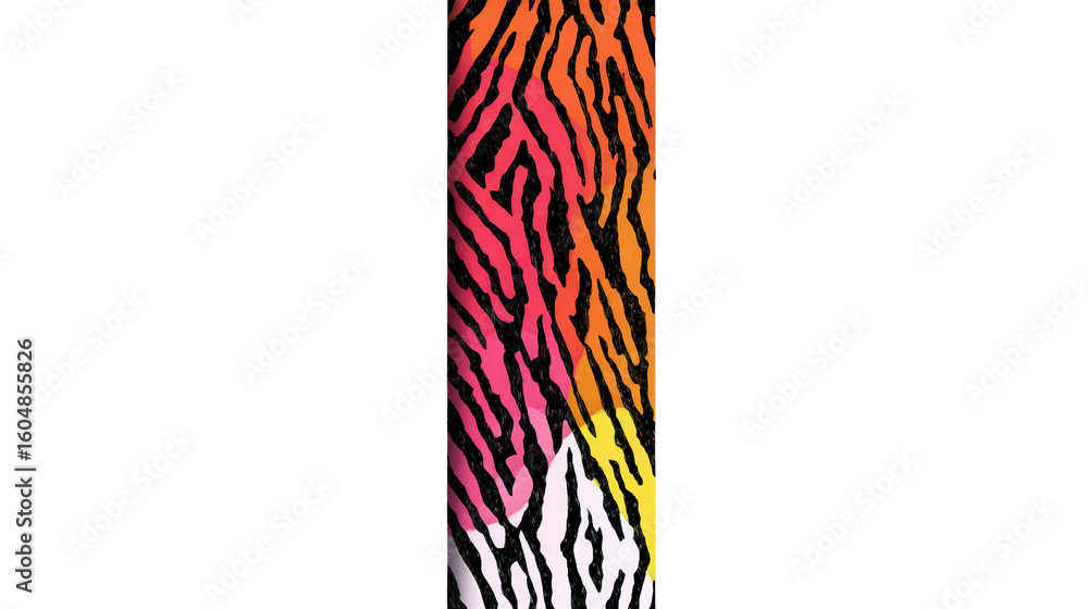Poster bright colorful textures: bright and colorful textures with bold patterns and energetic color combin