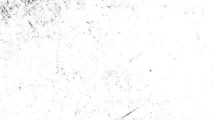 Old surface texture with black and white halftone splatter overlay. Halftone dot texture with grunge chips and cracks in vintage style.