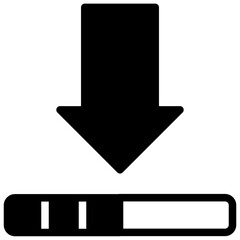 Loading Download Glyph Icon
