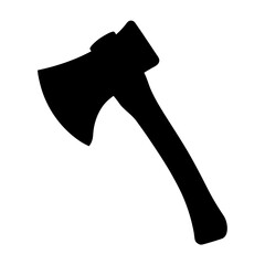 Silhouette of an Axe, A Timeless Symbol of Strength and Determination