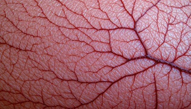 Closeup Veiny Arm Skin Texture