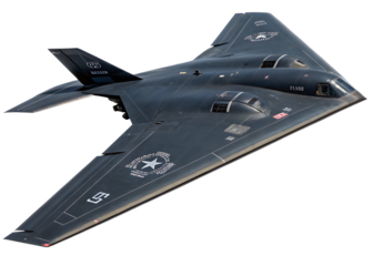   b-2 spirit  isolated on white background PNG, AI GENERATED