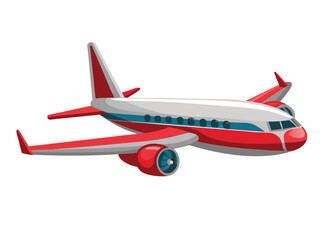 illustration of airplane vector with white background eps