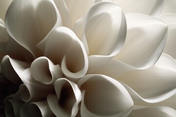 Close-up view of intricate flower petals.