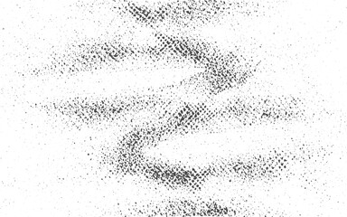 Fototapeta premium Heavy Grain Grunge Noise Texture, Dusty Distressed Background, Dark Rough Overlay for Posters and Illustrations