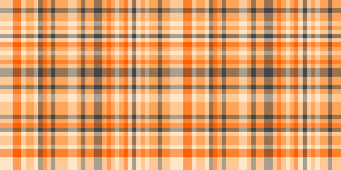 Vibrant orange and gray plaid pattern.  Perfect for textile design, website backgrounds, or autumnal themed projects.