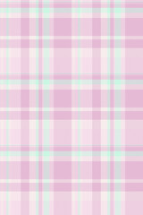 Commercial seamless fabric check, pano texture tartan background. Furniture textile pattern vector plaid in light and white colors.