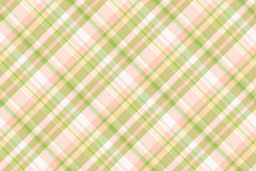 Iconic texture textile vector, kingdom tartan pattern fabric. Improvement plaid check background seamless in light and yellow colors.