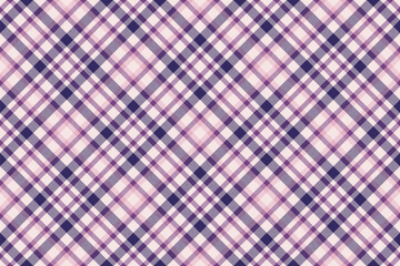 Elegant diagonal plaid pattern in soft pink and purple hues.  Perfect for textile design, fashion, home decor, or website backgrounds.