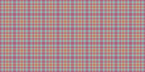 Frame pattern background vector, foot fabric textile tartan. Purchase plaid seamless check texture in pink and teal colors.