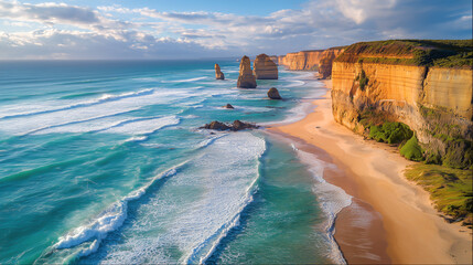 Landscape photo of a unique and breathtaking natural scenery