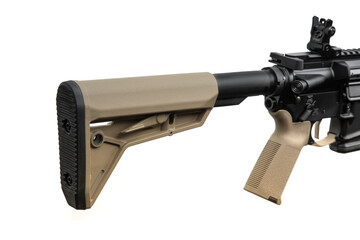 Detailed View of a Rifle Bolt Action System