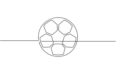 One continuous line drawing American football. sport concept, World cup Championship final play game sport competition outline vector illustration.