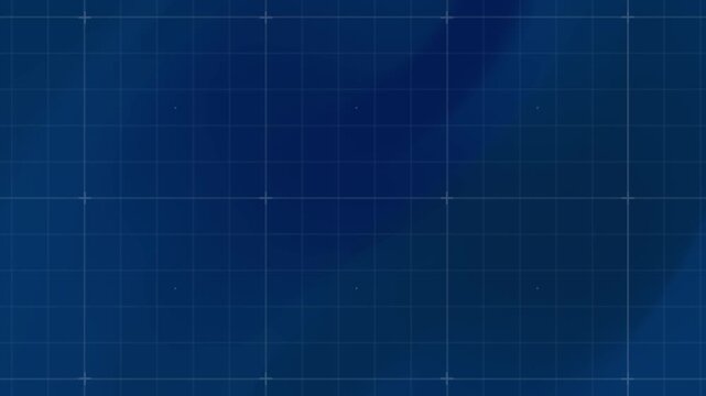Clean blue grid background with subtle animation