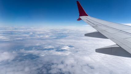 wing of airplane