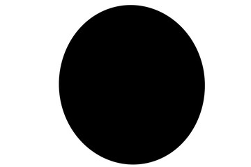 Single Brush Stroke Circle PNG Transparent Vector Art