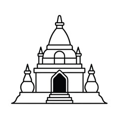 Devotees Visiting Vishnupad Temple in Gaya