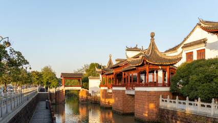 Naklejka premium Garden in nanchang 