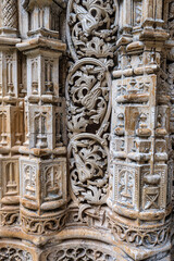The Capelas Imperfeitas, Unfinished Chapels of Monastery of Batalha at Batalha, Portugal.