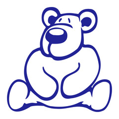 Ice Bear White Cute Teddy Friendly Comic Grizzly