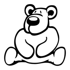 Ice Bear White Cute Teddy Friendly Comic Grizzly