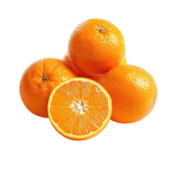 Fresh oranges, close-up