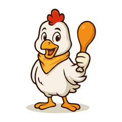 High-Energy Chicken Mascot Logo Template for QSR Branding, Esport Team Identity, and Dynamic Retail Promotions.