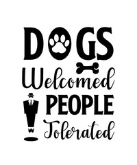 Loveable dog vector illustration, a perfect symbol for city business design