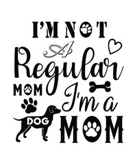 Loveable dog vector illustration, a perfect symbol for city business design