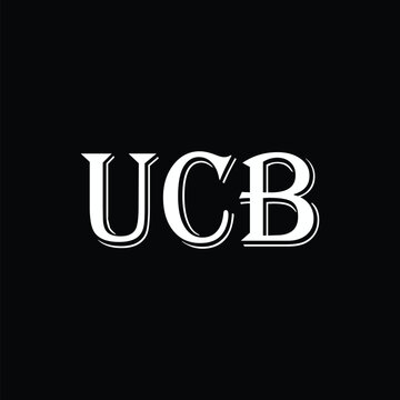 UCB abstract letter logo design. This logo is designed by three abstract letters