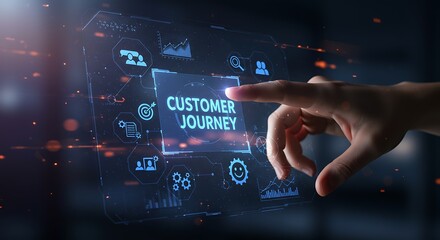 Understanding the Customer Journey Interactive Digital Interface for Business Growth and Success