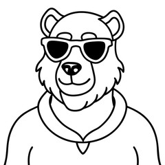 Sunglass Bear Style