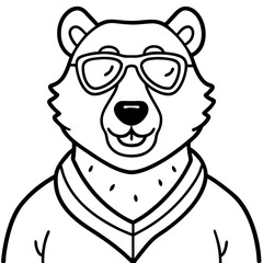 Sunglass Bear Style