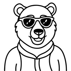 Sunglass Bear Style