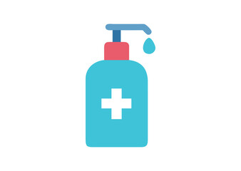Fototapeta premium Sanitizer Vector Illustration
