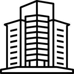 condominium line art collection, lineart condo