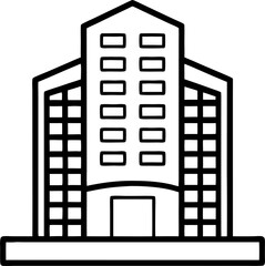 condominium line art collection, lineart condo