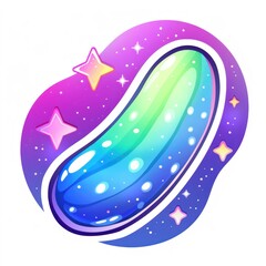 Magical, iridescent gem