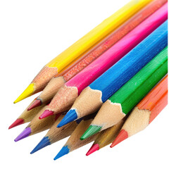 Close-up of colorful pencils