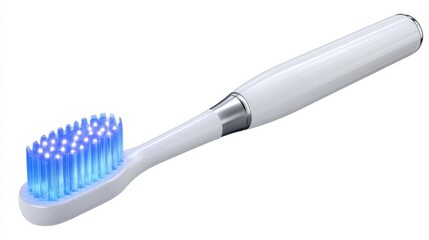 Futuristic Toothbrush Featuring LED Lights Instead of Bristles for Advanced Oral Hygiene
