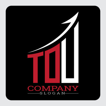 TDU logo design, TDU Company Logo Design Growth vector, TDU Upward Arrow Business Success Logo vector, TDU Corporate Branding Logo, TDU simple and modern logo, TDU business finance logo design, etc.