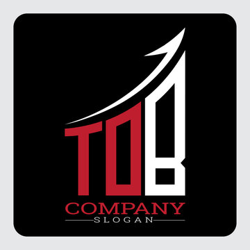 TDB logo design, TDB Company Logo Design Growth vector, TDB Upward Arrow Business Success Logo vector, TDB Corporate Branding Logo, TDB simple and modern logo, TDB business finance logo design, etc.