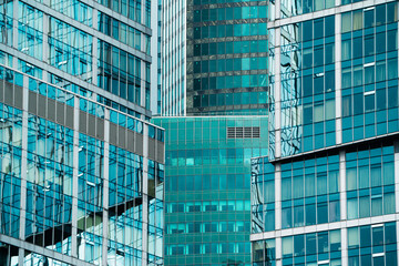 Metal pattern Architecture detail Modern building facade shade lighting