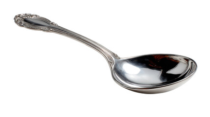 Spoon with handle, a closeup of simple yet essential utensil for everyday dining and culinary adventures