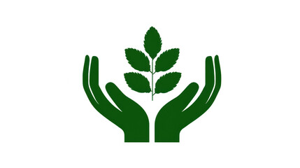 Nurturing new life, gentle hands cradle a young plant symbolizing growth and care