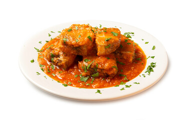 Bonito en salsa de tomate, gastronomía española