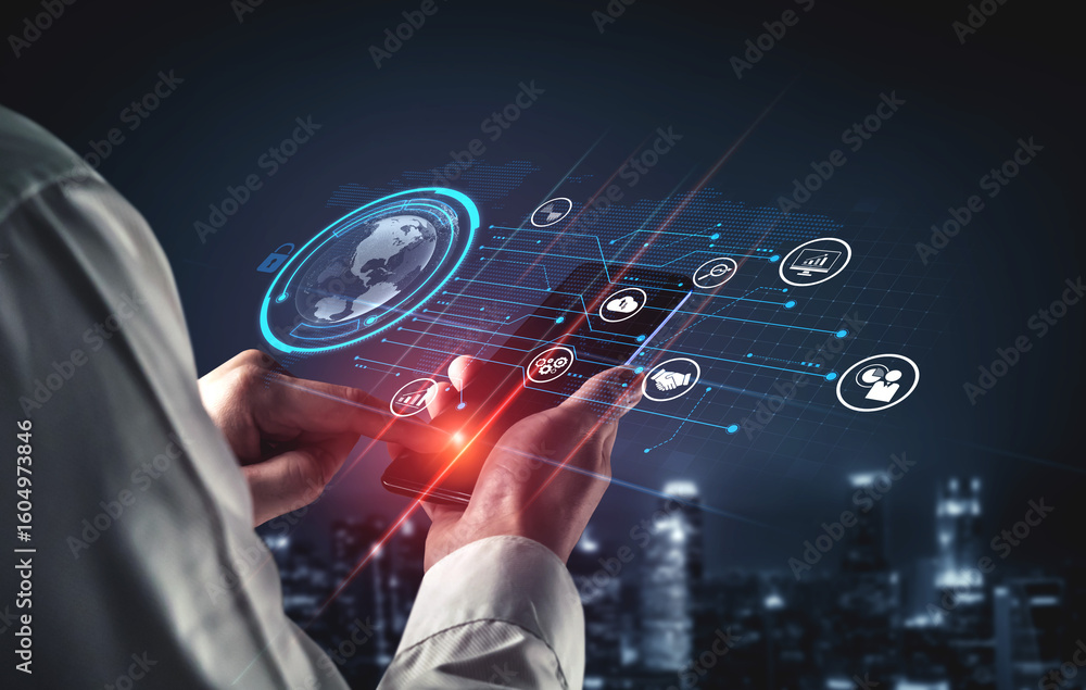 Poster big data and analytics support real-time insights, predictive modeling, and data-driven decisions fo
