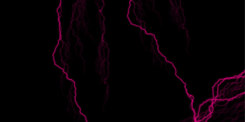 Red Marble Texture Template Background. Vector gray and black cracked texture style overlay. Lightning Effect Overlay, Isolated Electric Thunderstorm Bolt Strikes on Dark Night Sky Background. 