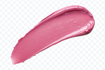 realistic 3d smooth glossy lipstick or paint swatch smear smudge in different color style isolated on white background	