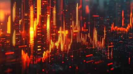 Vibrant 3D Illustration Banner Showcasing Future Technology Trends